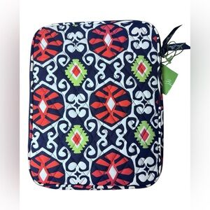 Vera Bradley NEW Quilted Sun Valley Tablet Sleeve iPad, E-Reader Case 8" x 10"